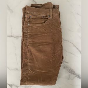 Levi’s 513 corduroy pants. Good condition